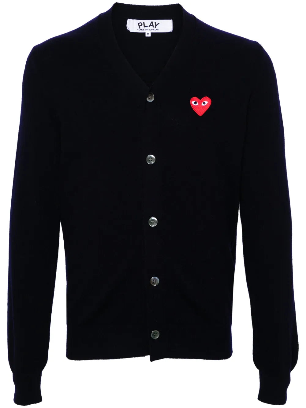 V-Neck Wool Cardigan