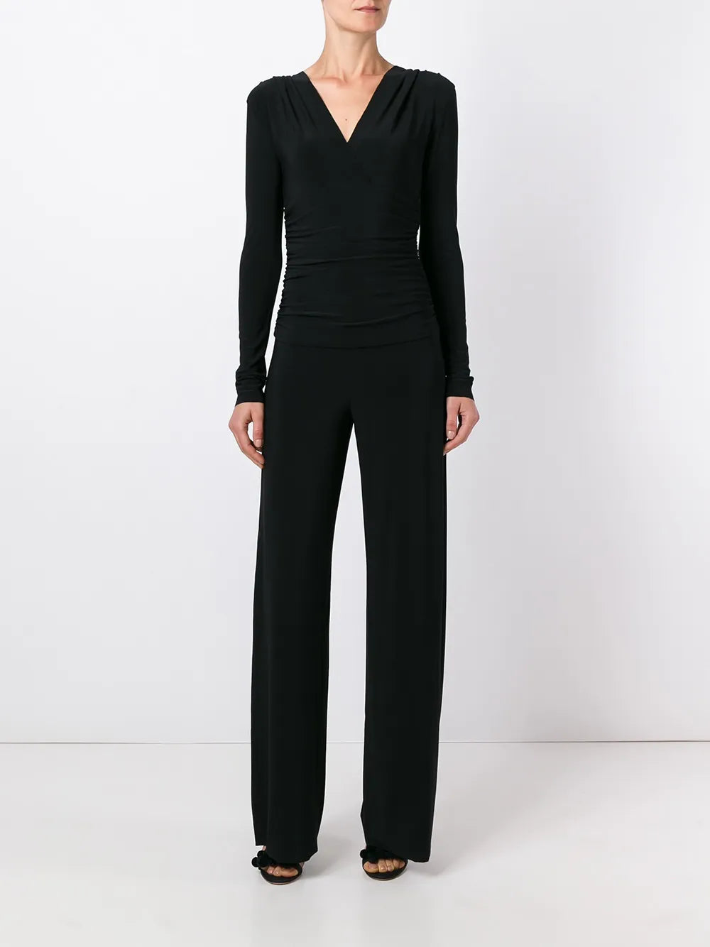 V-Neck Jumpsuit