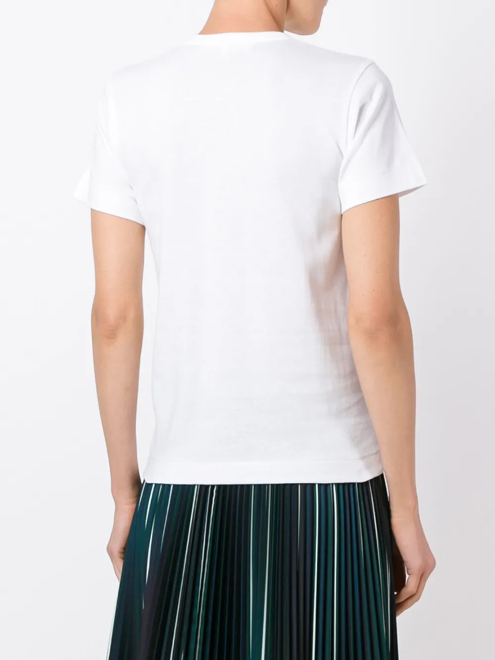 Logo Outline Print T-Shirt