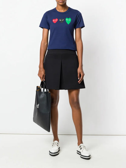 Heart Print T-Shirt