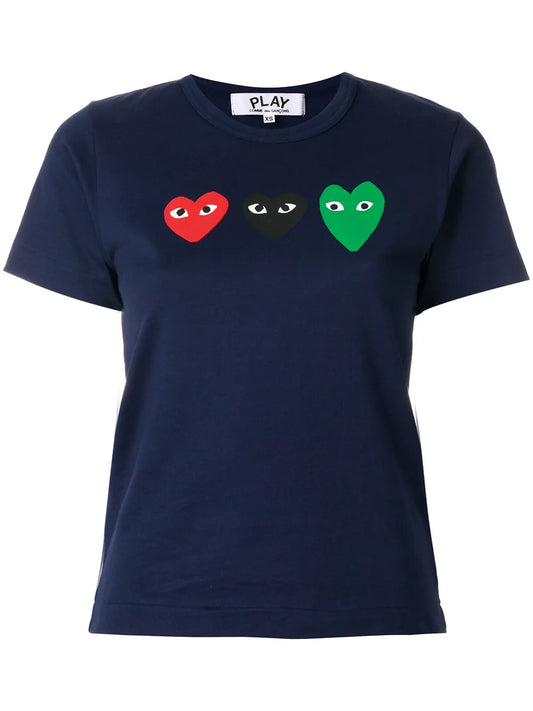 Heart Print T-Shirt