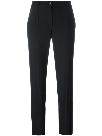 Slim-Cut Tailored Trousers