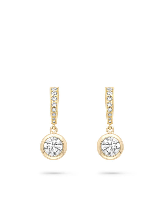 Classic Diamond Drop Earrings