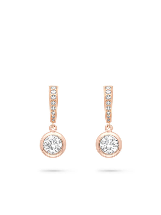 Classic Diamond Drop Earrings