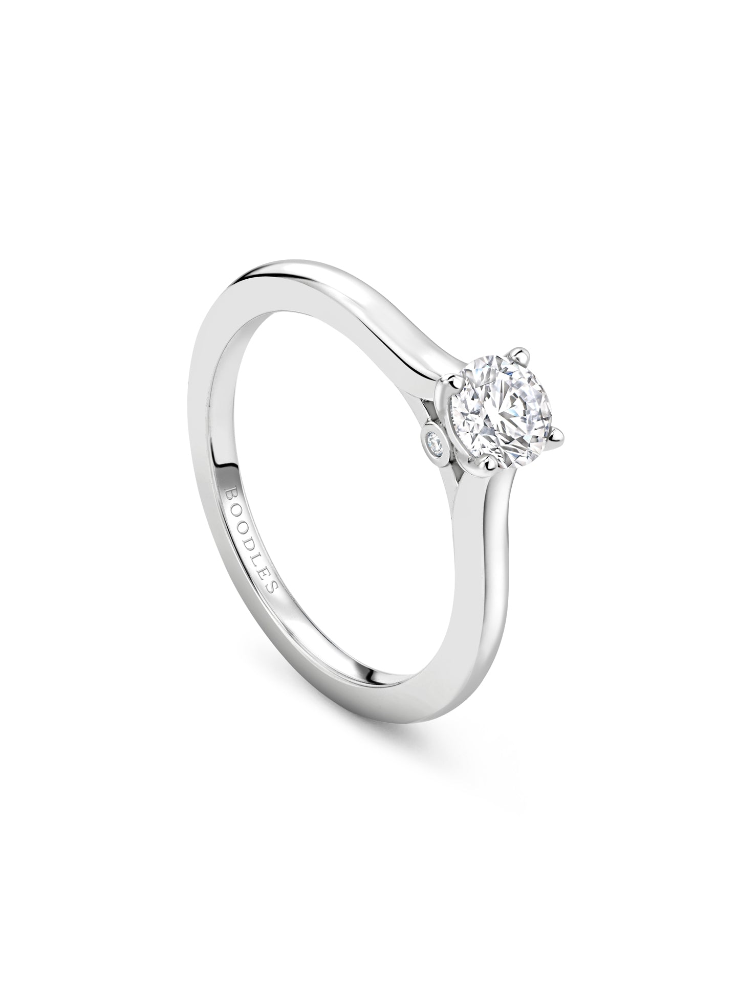 Classic Diamond Ring 0.7 Carat FVS1