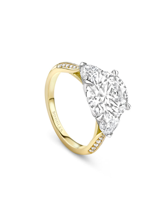 Petal Diamond Ring