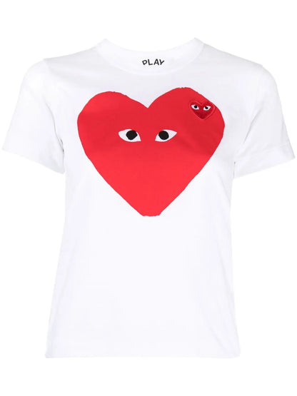 Heart Print T-Shirt