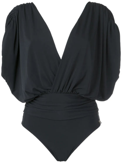 Deep V Neck Swimsuit