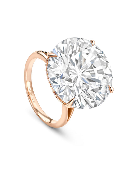 Classic Pink Brilliance Diamond Ring