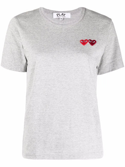 Double Heart Logo T-Shirt