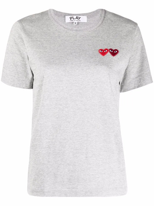 Double Heart Logo T-Shirt