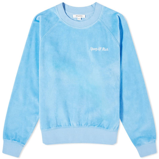 Italic Logo Raglan Crew Sweat