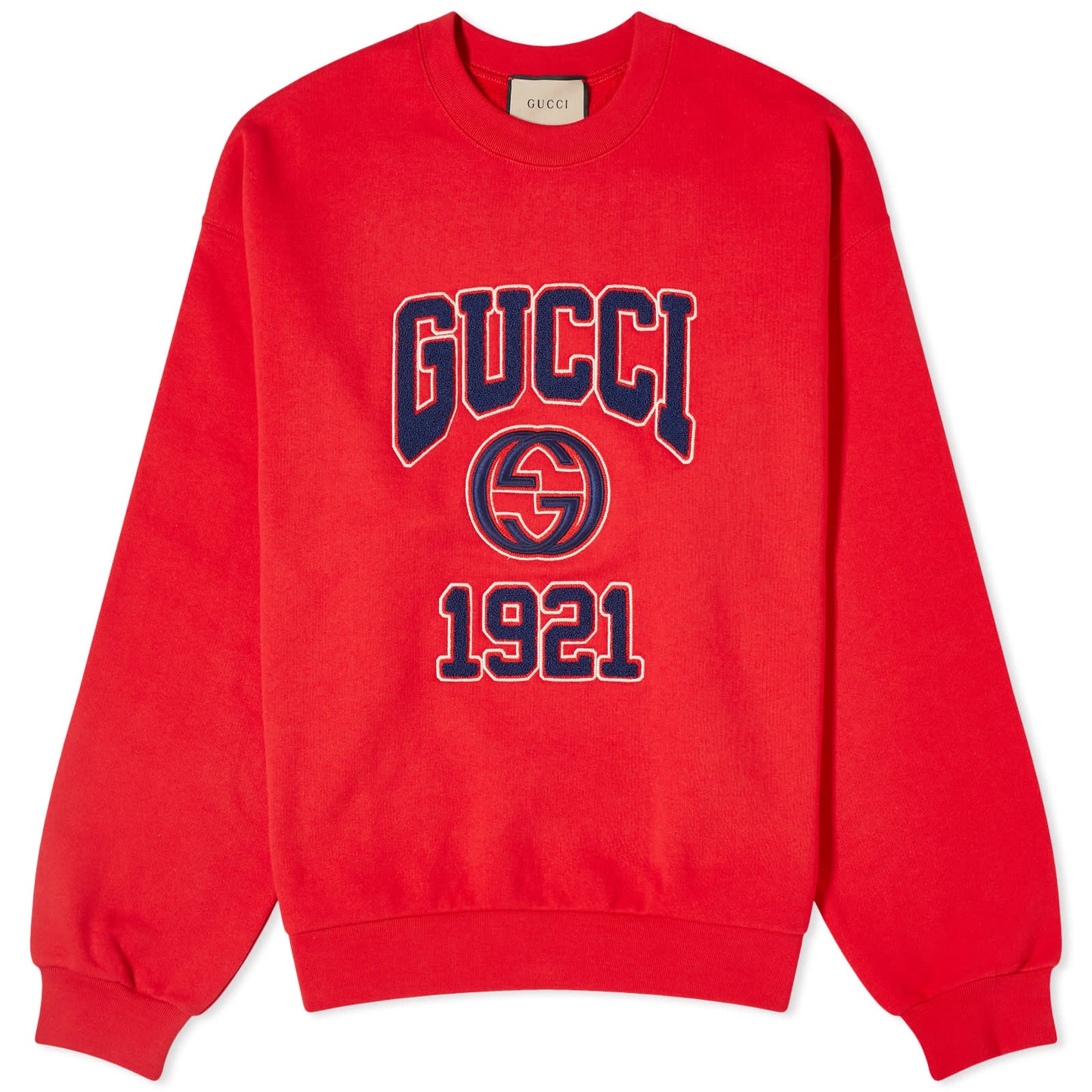 College Logo Crew Neck Sweat
