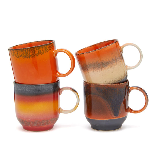 Coffee Mugs - Set of 4