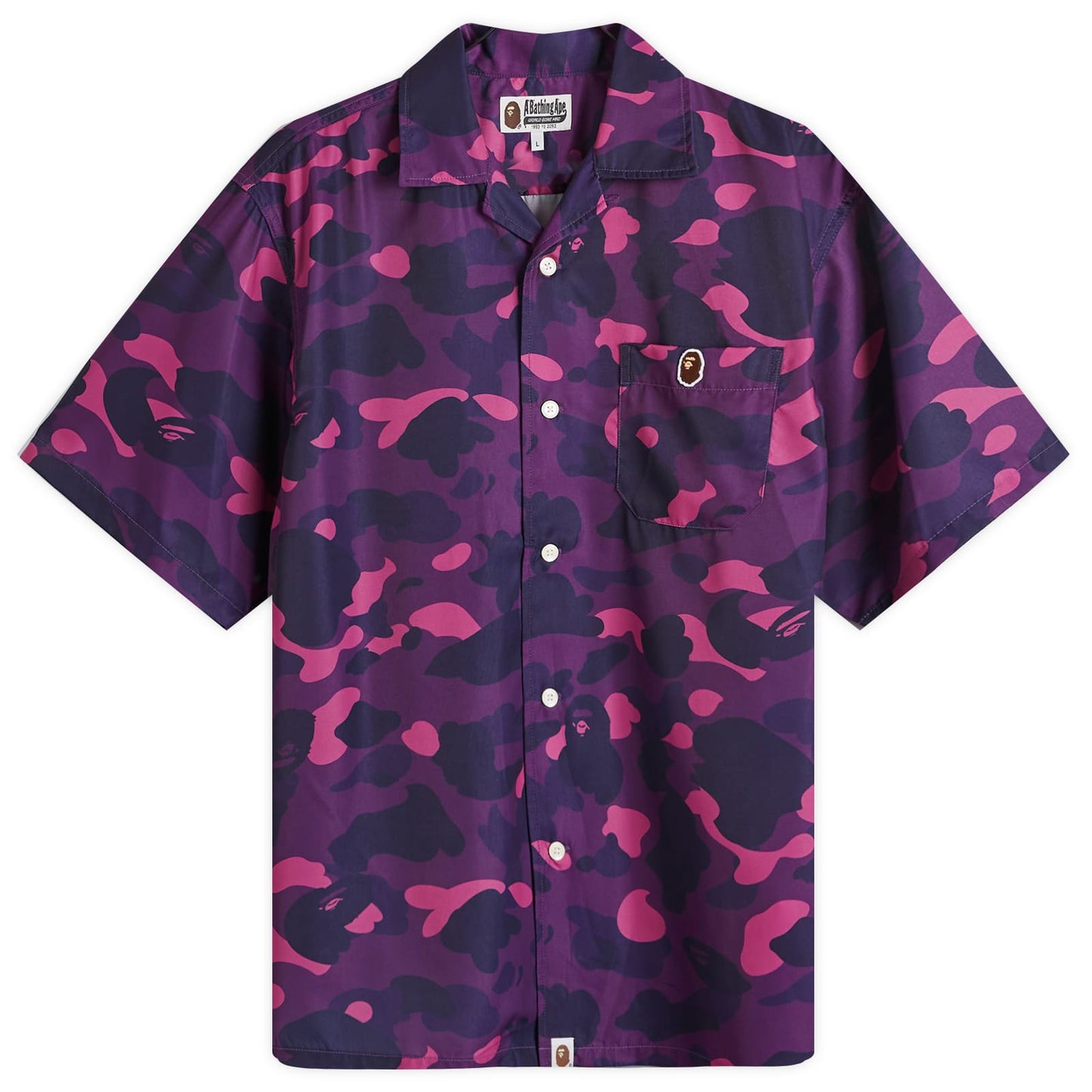 Colour Camo One Point Vacation Shirt