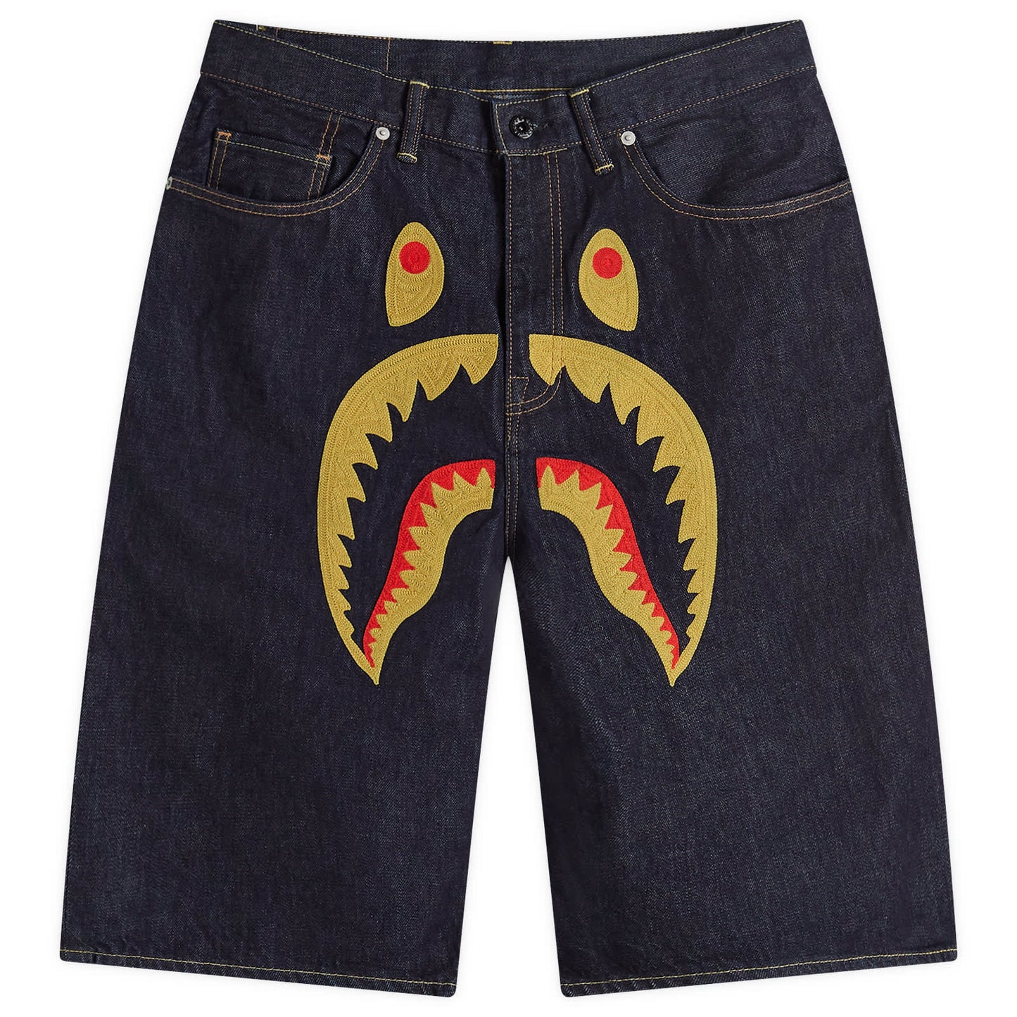 Shark Denim Shorts