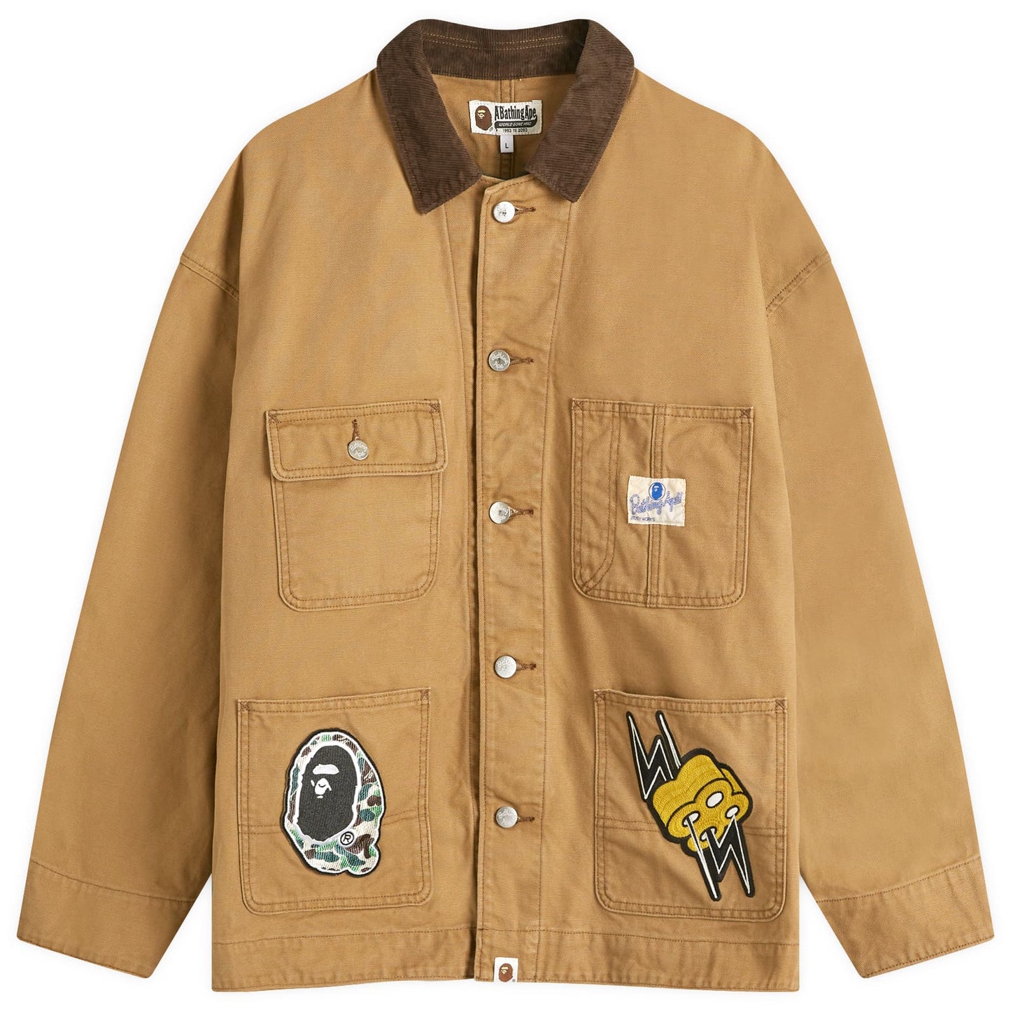 Washed Duck Coverall Jacket