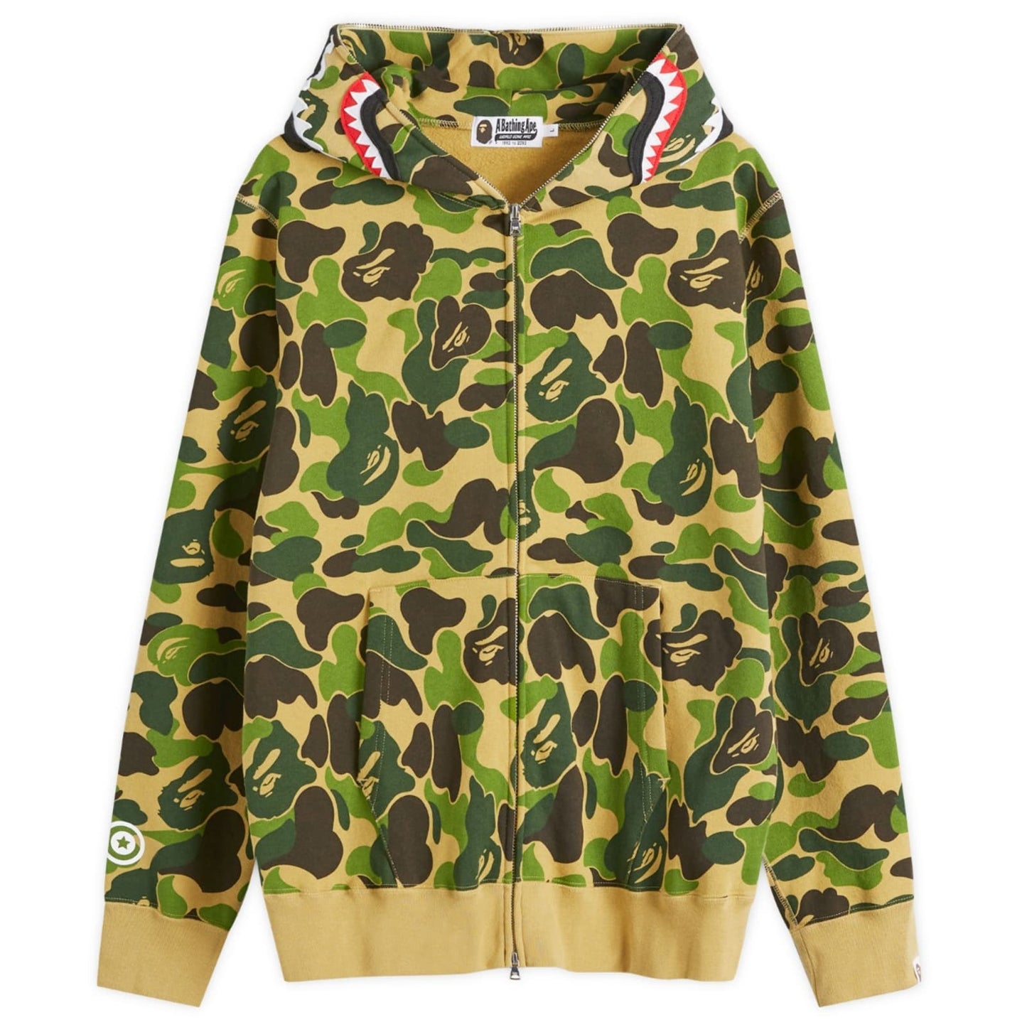 ABC Camo Shark Full Zip Hoodie