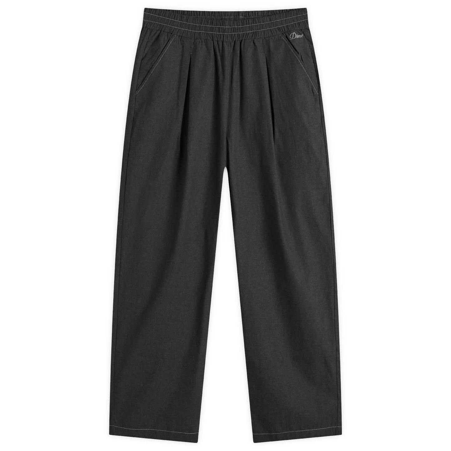 Embroidered Lotus Trousers