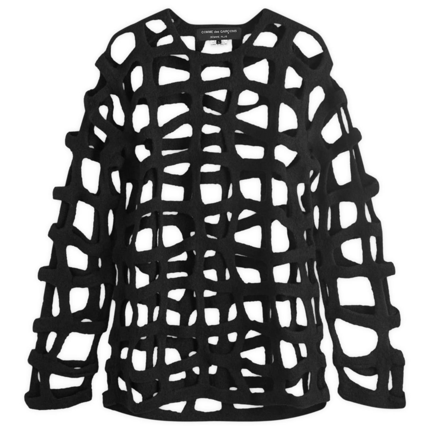 Plus Garment Treated Grid Knit