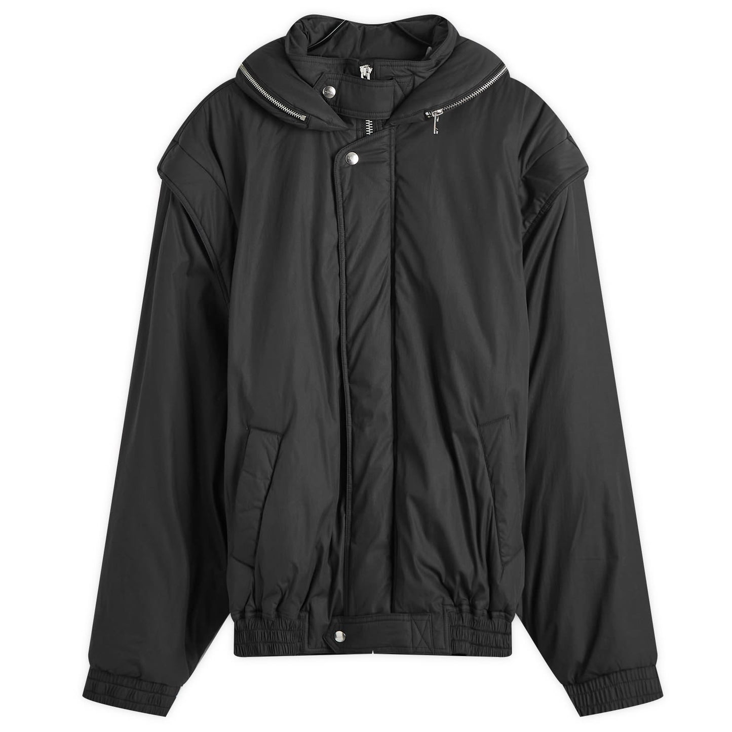 Kasim Removable Sleeve Bomber Jacket
