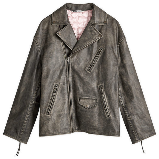 Liker Sanding Leather Jacket
