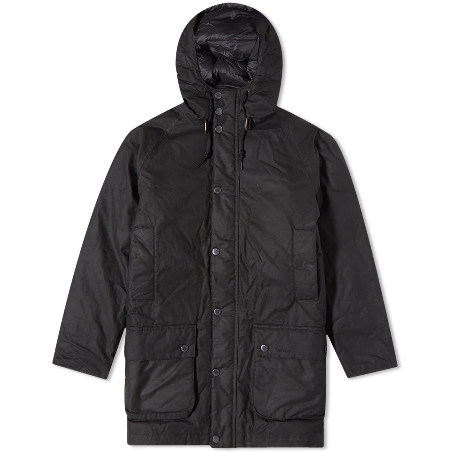 Hooded Beaufort Wax Jacket