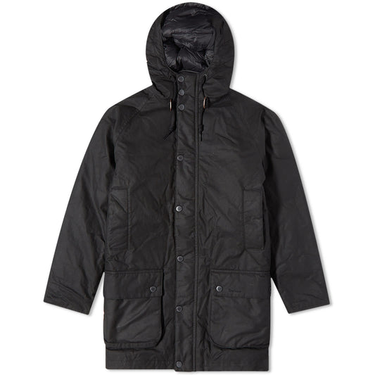 Hooded Beaufort Wax Jacket