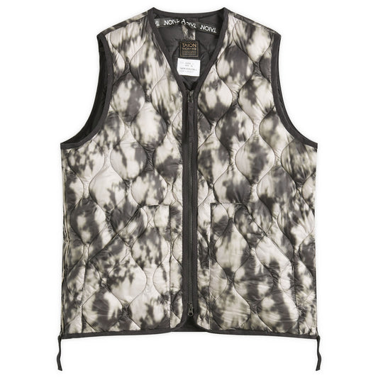 Military V-Neck Zip Soft Shell Down Vest