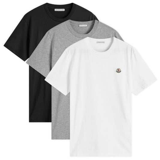 Lightweight Cotton Jersey Washed T-Shirt (3-Pack)