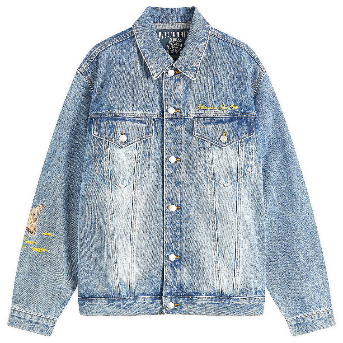Duck Embroidered Denim Jacket