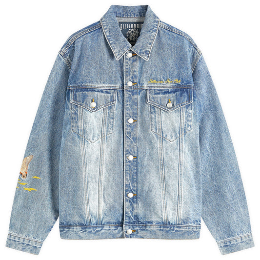 Duck Embroidered Denim Jacket