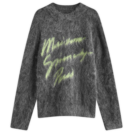 Script Logo Crew Neck Sweater