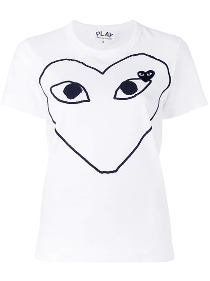 Printed Heart T-Shirt