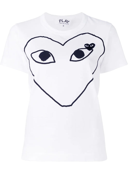 Printed Heart T-Shirt