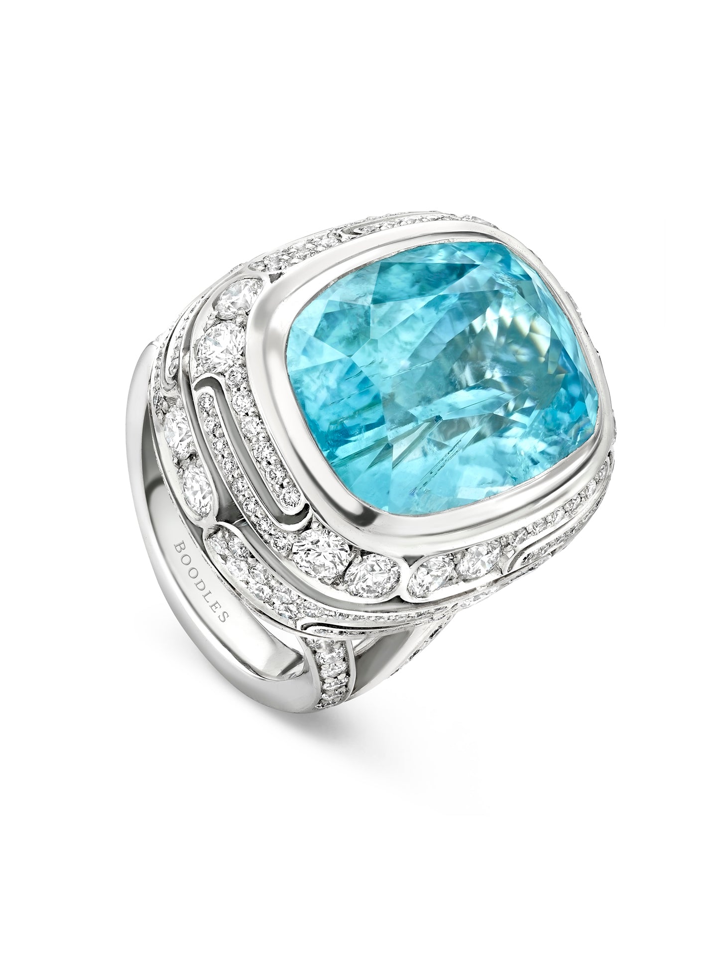 Play of Light Paraiba Ring