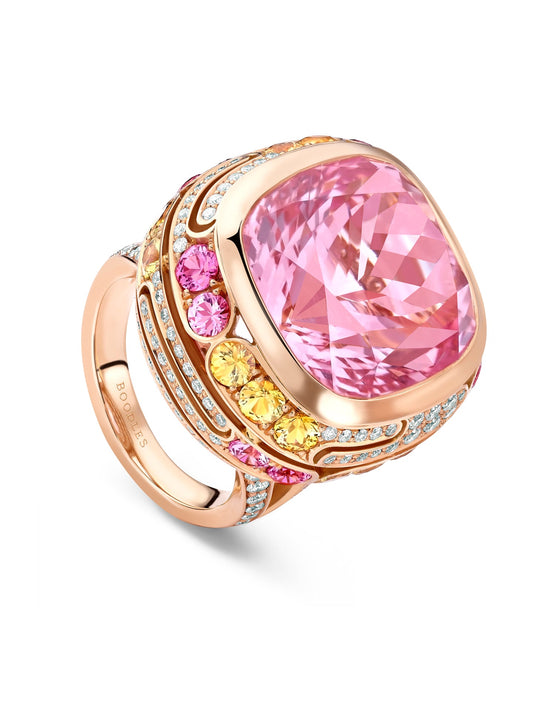 Play of Light Morganite Ring