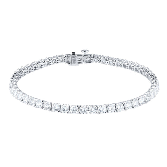 White Gold 7cttw Diamond Tennis Bracelet