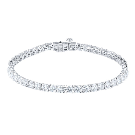 White Gold 8cttw Diamond Tennis Bracelet