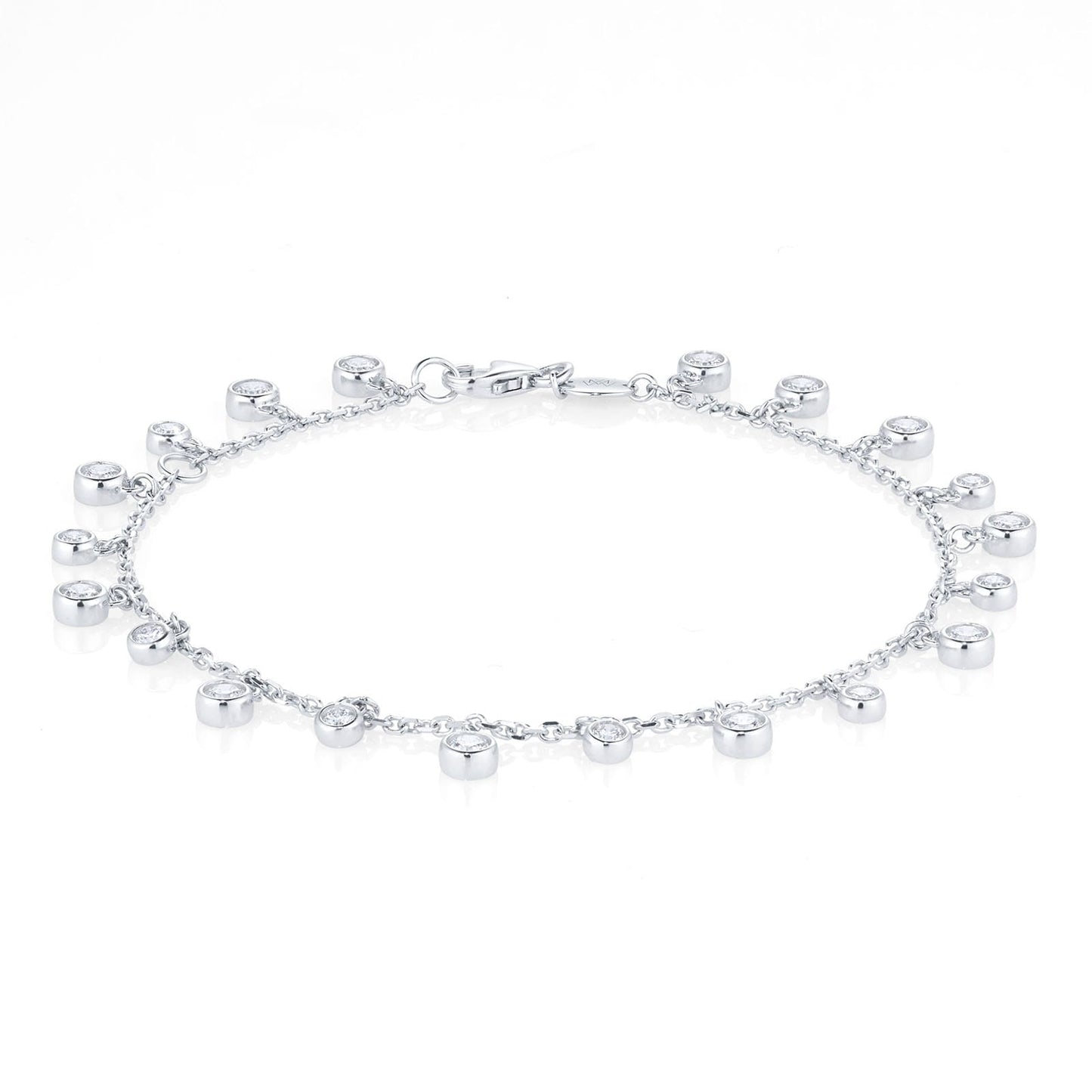 Gossamer White Gold 1.20cttw Diamond Bracelet