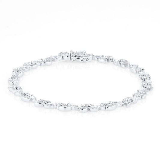 Vinea White Gold 2.68cttw Diamond Bracelet