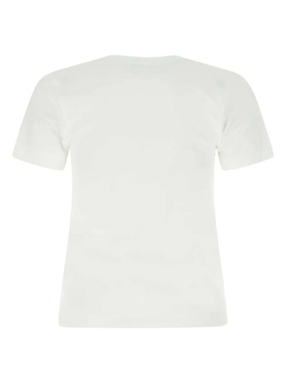 Heart-Print Cotton T-Shirt