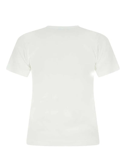 Heart-Print Cotton T-Shirt