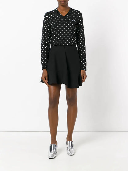 Polka Dot Knitted Sweater