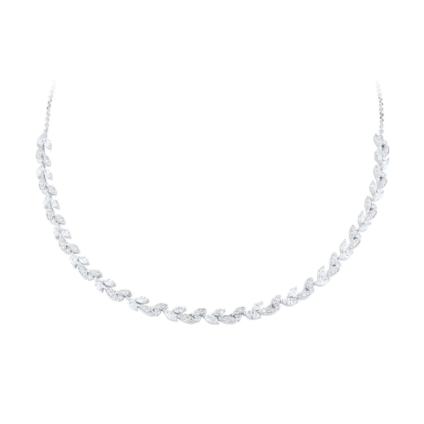 Vinea White Gold 3.00cttw Diamond Necklace