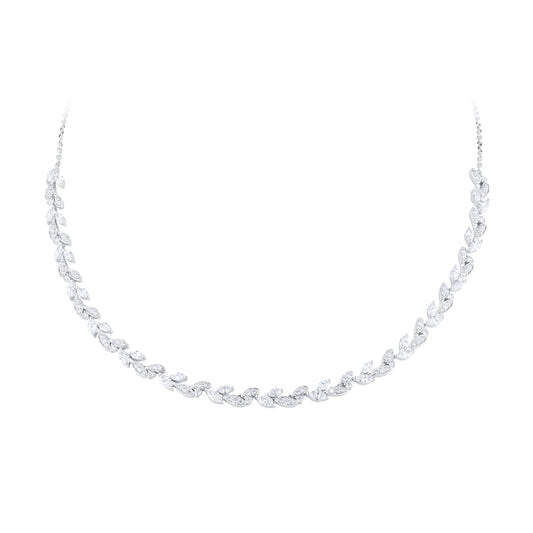 Vinea White Gold 3.00cttw Diamond Necklace