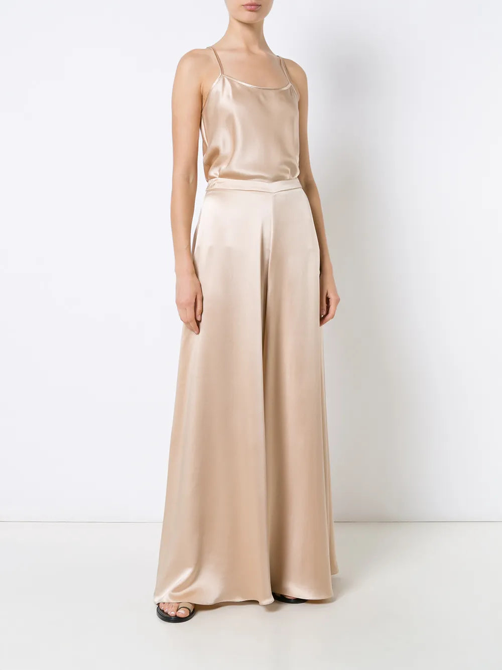 Charmeuse Palazzo Trousers