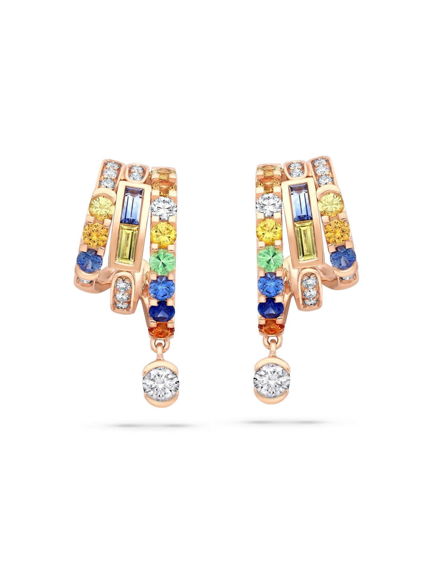 Play of Light Multi-Gem Earrings