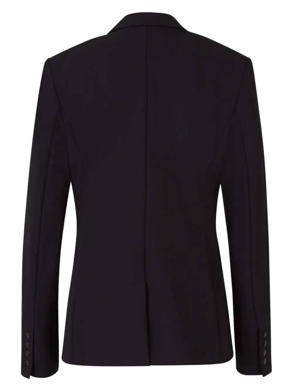 Zip Pocket Single-Breasted Blazer