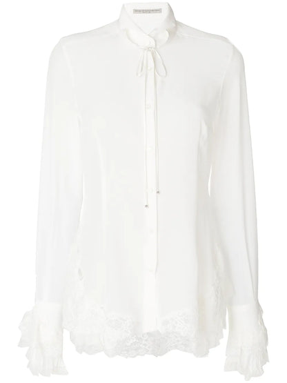 Lace Frill Blouse